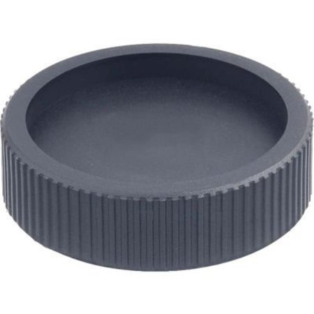 J.W. WINCO JW Winco - - Plastic Knurled Control Knob - Blank - 2.48" Dia - Solid Hub 0BE22/TP